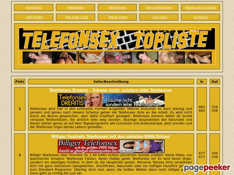 mehr Information : Telefonsex Media Top100